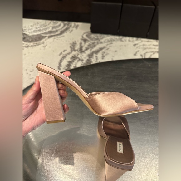 SOLD! GIA BORGHINI X RHW Rosie Satin Sandals Size US 8.5 NEW WITH BOX - Picture 2 of 13